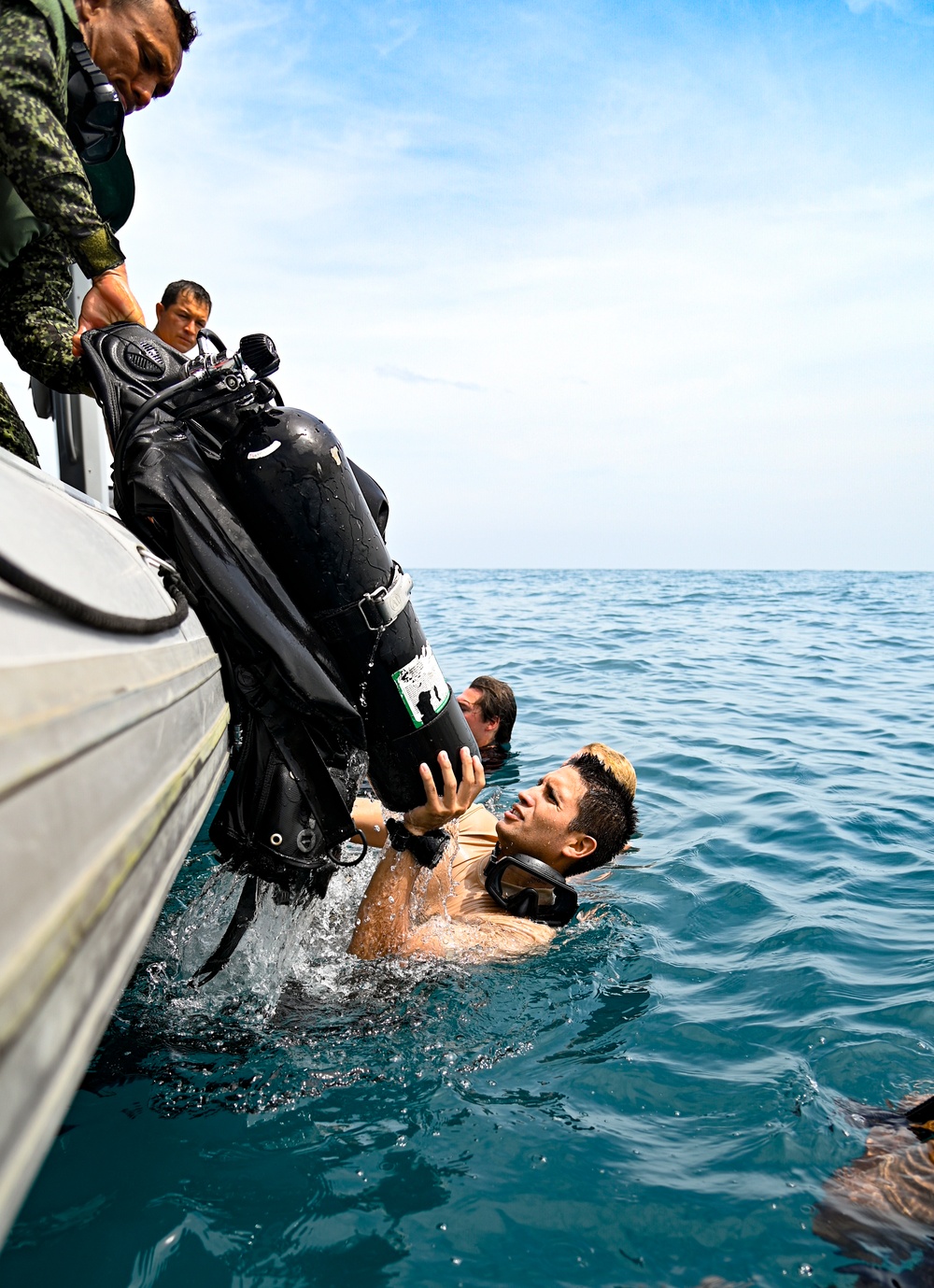 Multinational Forces Conduct EOD Operations