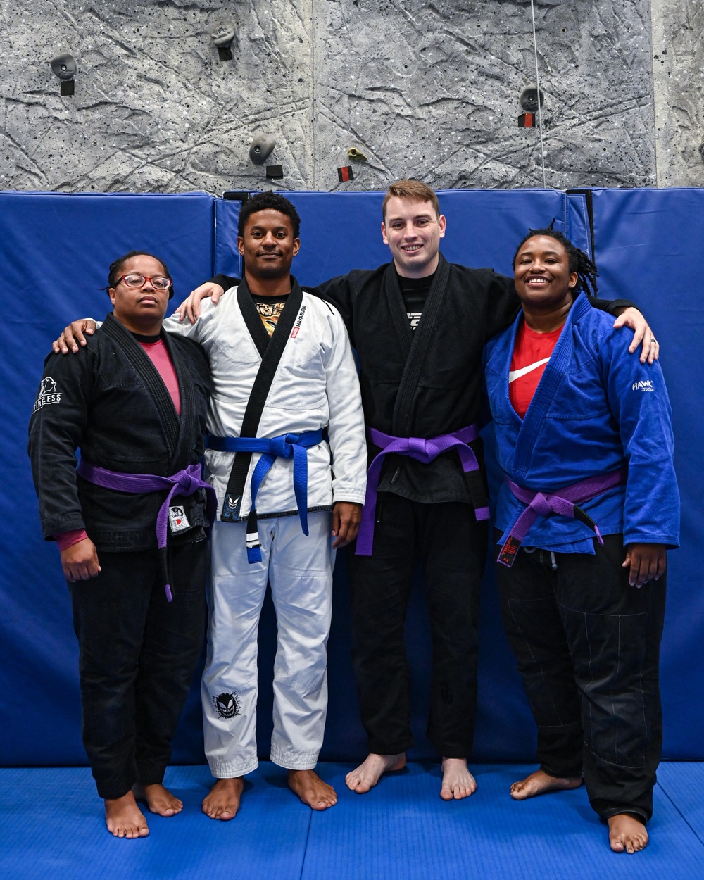 Task Force True North Warriors Jiu Jitsu team