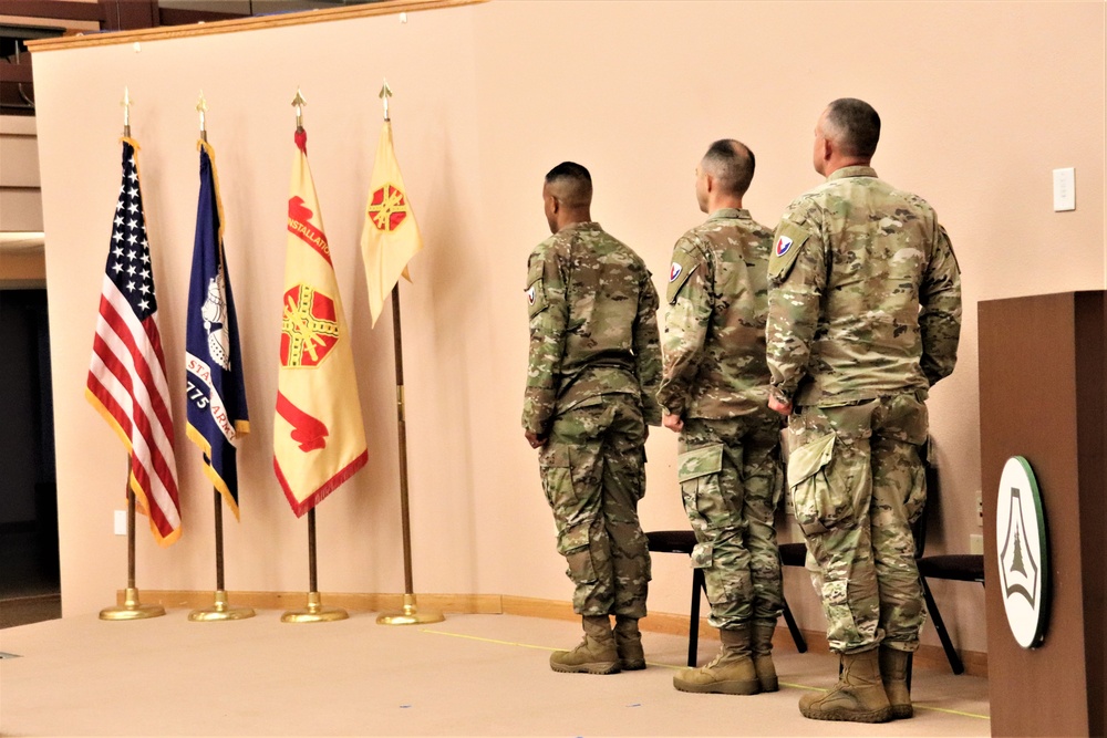 New officer takes command of Headquarters and Headquarters Company, USAG-Fort McCoy