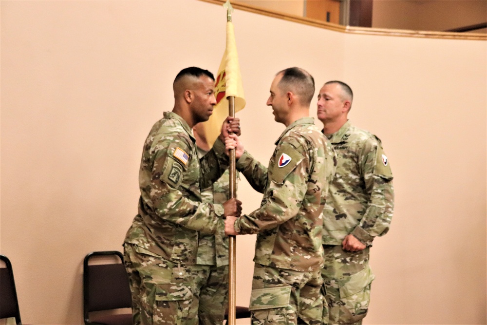 New officer takes command of Headquarters and Headquarters Company, USAG-Fort McCoy