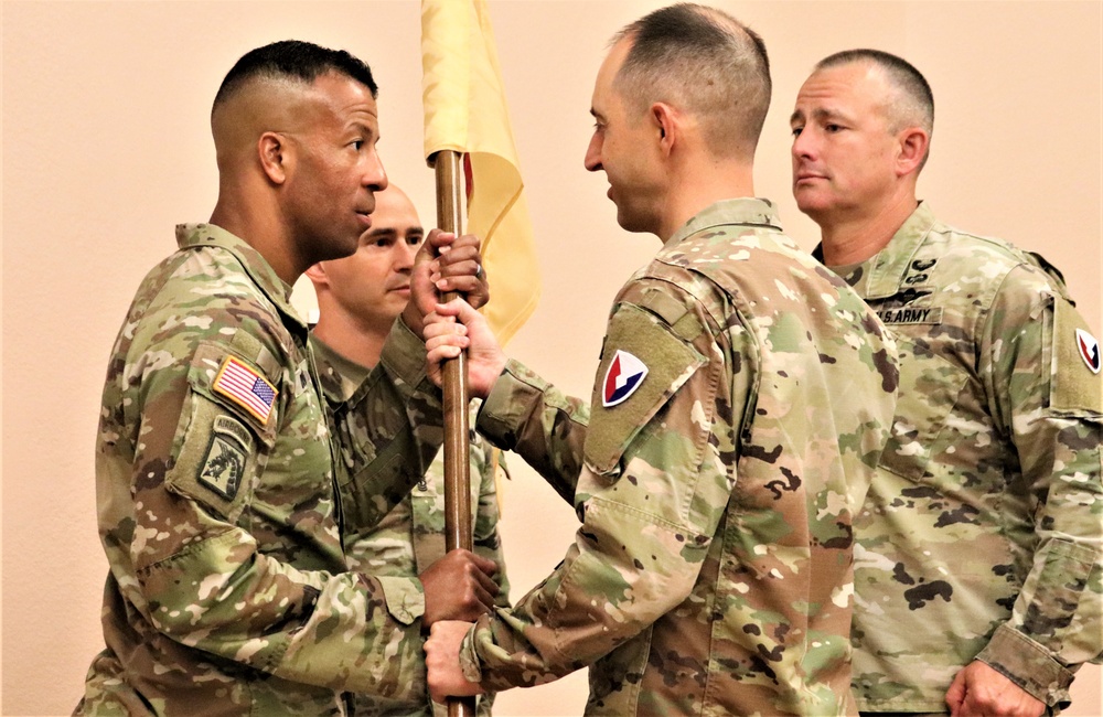 New officer takes command of Headquarters and Headquarters Company, USAG-Fort McCoy