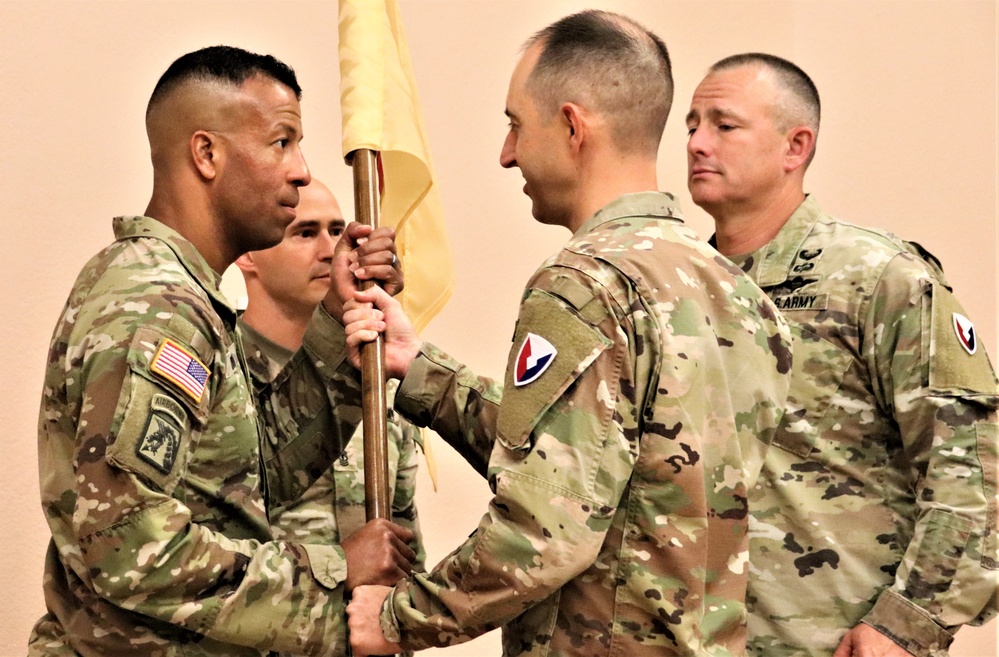 New officer takes command of Headquarters and Headquarters Company, USAG-Fort McCoy