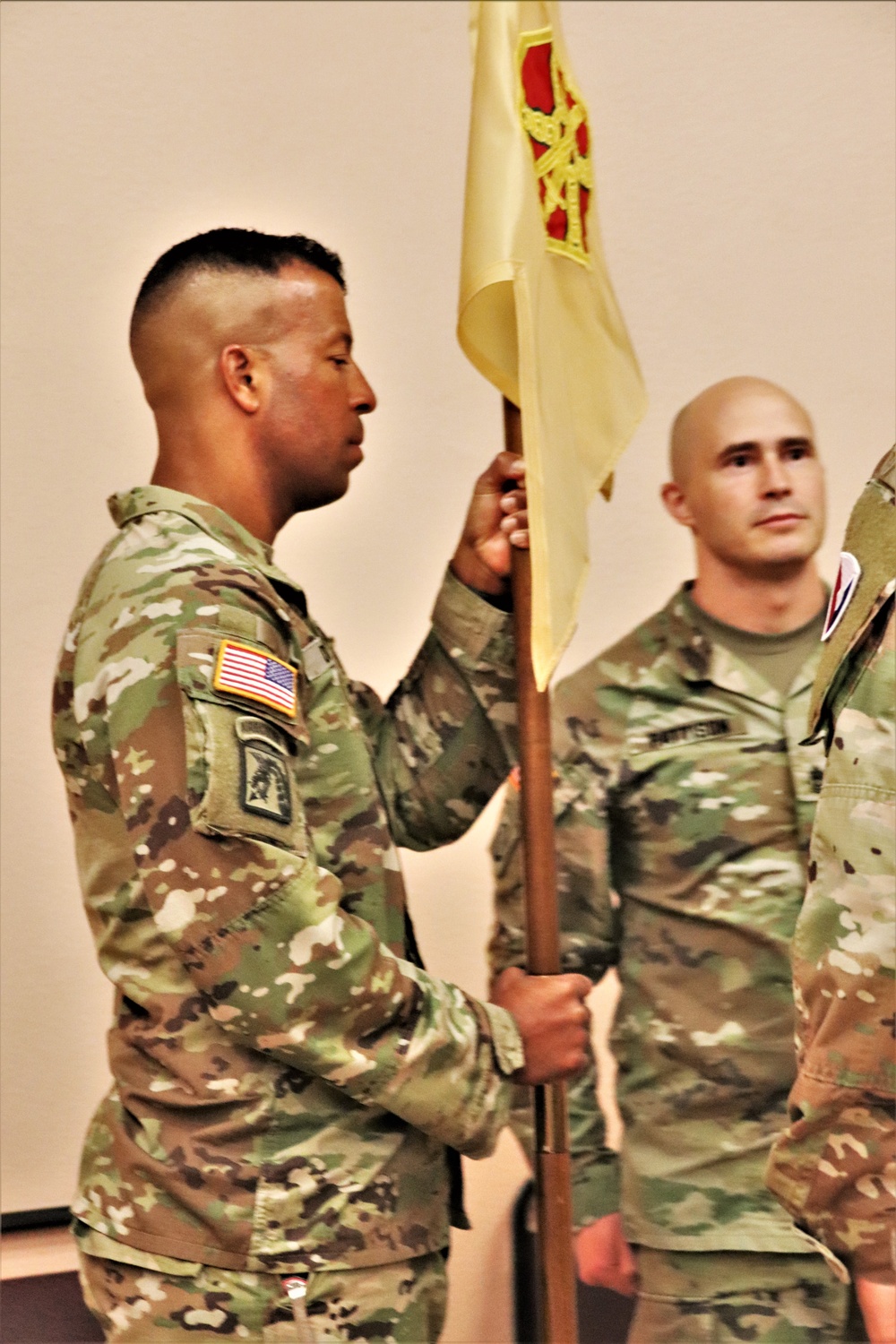 New officer takes command of Headquarters and Headquarters Company, USAG-Fort McCoy