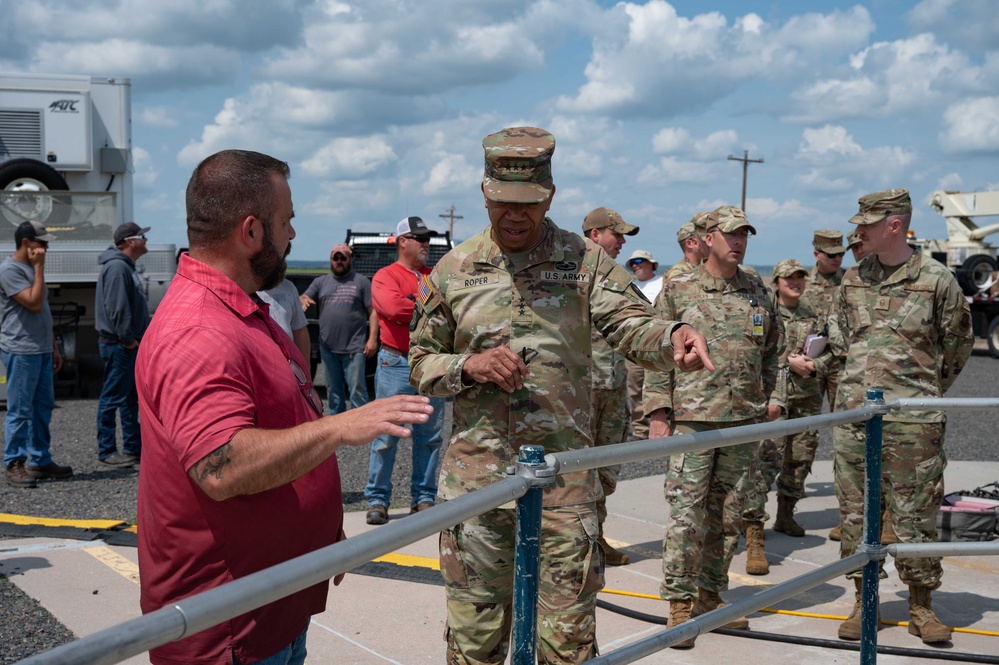 USNORTHCOM deputy commander visits ICBM Wing