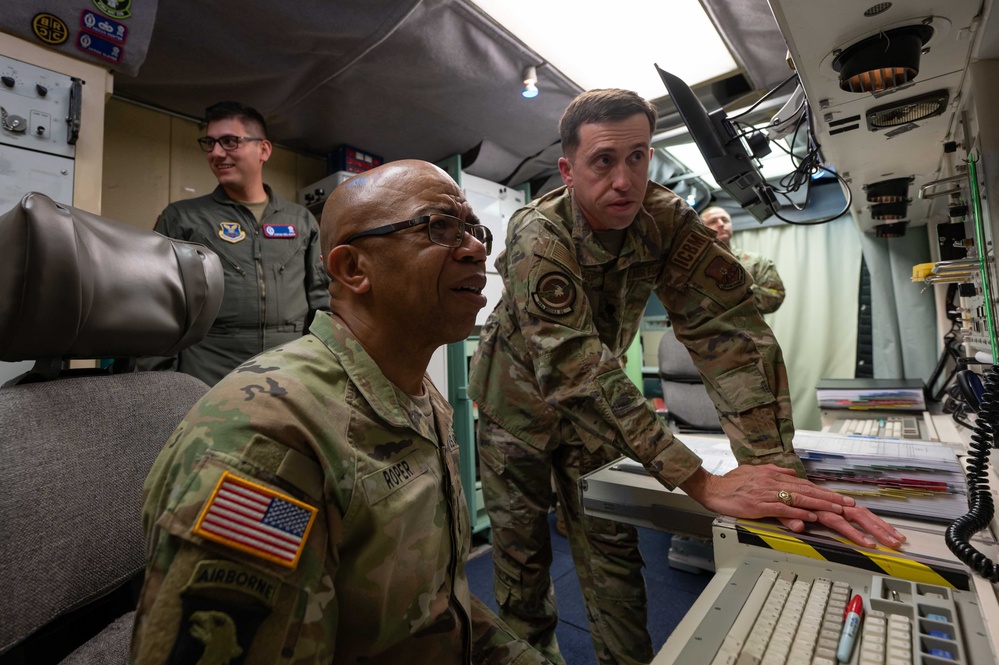 USNORTHCOM deputy commander visits ICBM Wing