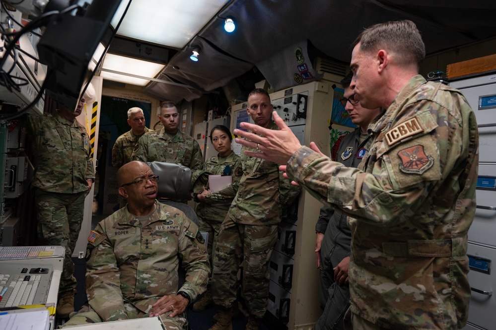 USNORTHCOM deputy commander visits ICBM Wing