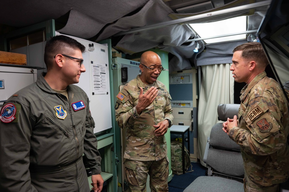 USNORTHCOM deputy commander visits ICBM Wing