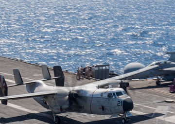 USS Ronald Reagan (CVN 76) conducts flight operations