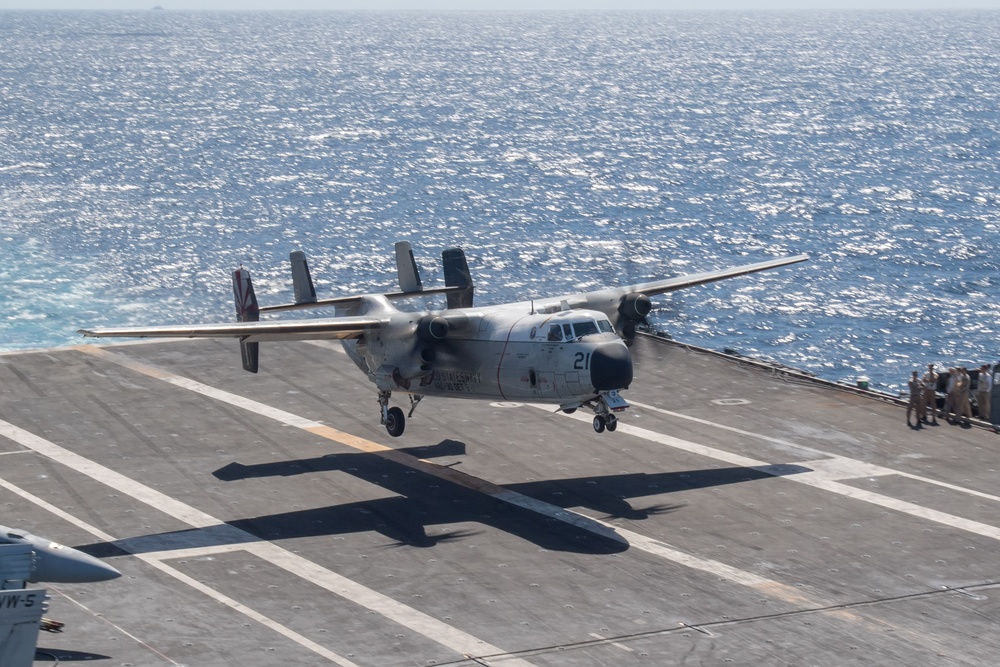 USS Ronald Reagan (CVN 76) conducts flight operations