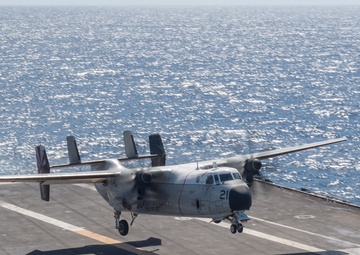 USS Ronald Reagan (CVN 76) conducts flight operations