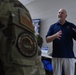 Fedrigo speaks to Airmen during IRT site tour