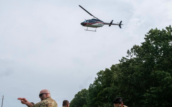 TCCC Simulated Combat Casualty Scenario