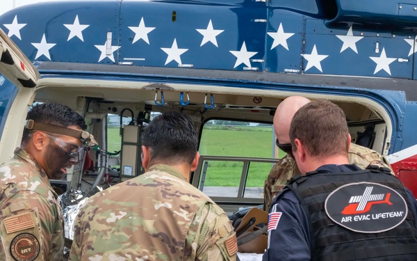 TCCC Simulated Combat Casualty Scenario