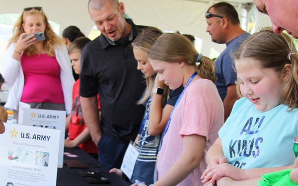 DEVCOM CBC Volunteers Promote STEM at Local Science Festival