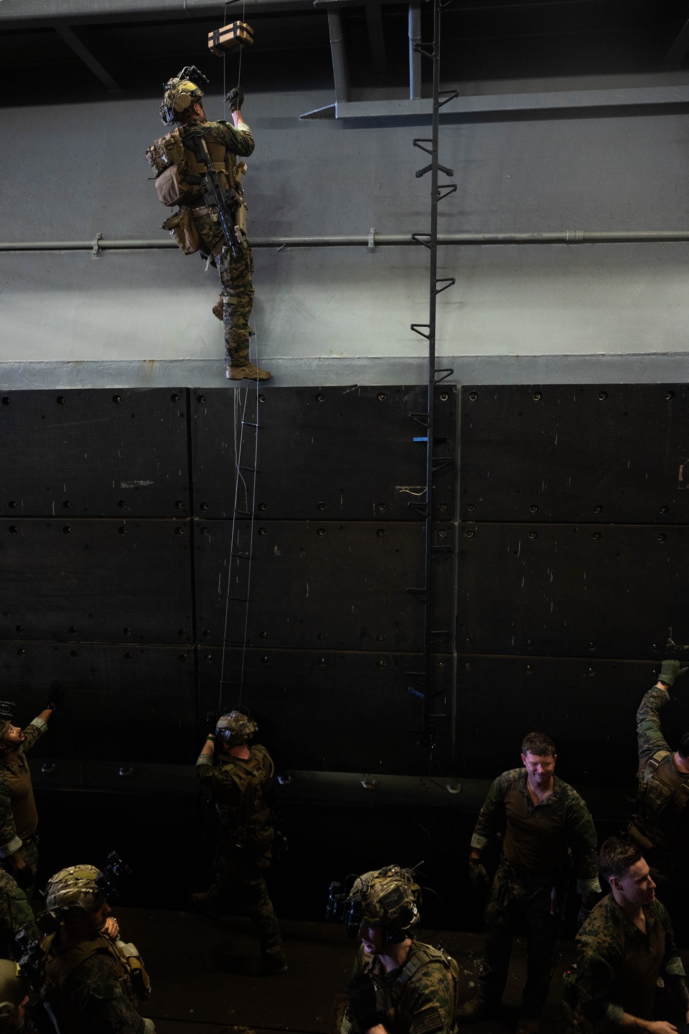 Maritime Support Purpose Force (MSPF) Hook and Climb