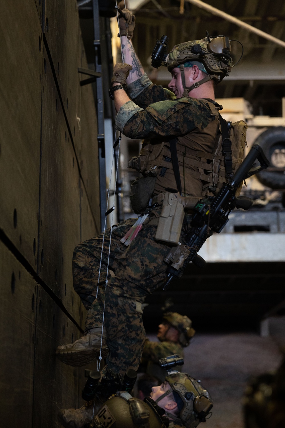 DVIDS - Images - Maritime Support Purpose Force (MSPF) Hook and Climb ...