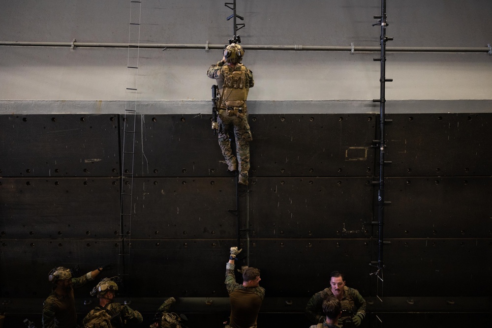 Maritime Support Purpose Force (MSPF) Hook and Climb