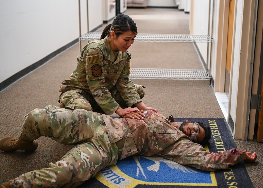 30th Security Forces Squadron Active Shooter Training