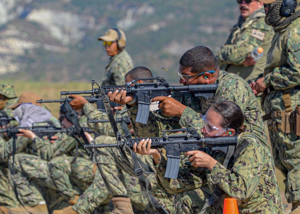 MSRON 11 Conducts a Live Fire Qualification Exercise as part of SRF-B Course