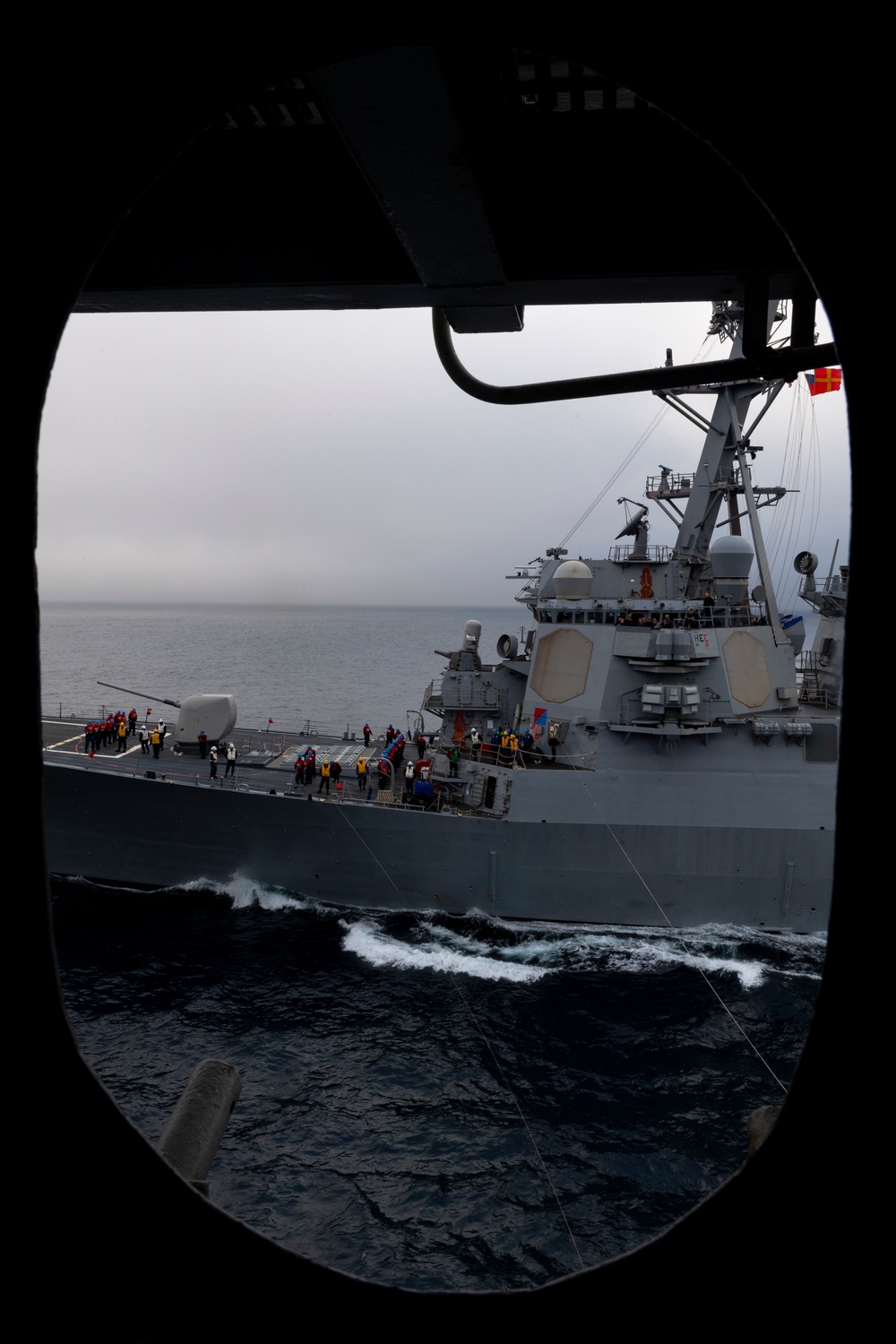 USS Carl Vinson (CVN 70) Fueling-at-sea