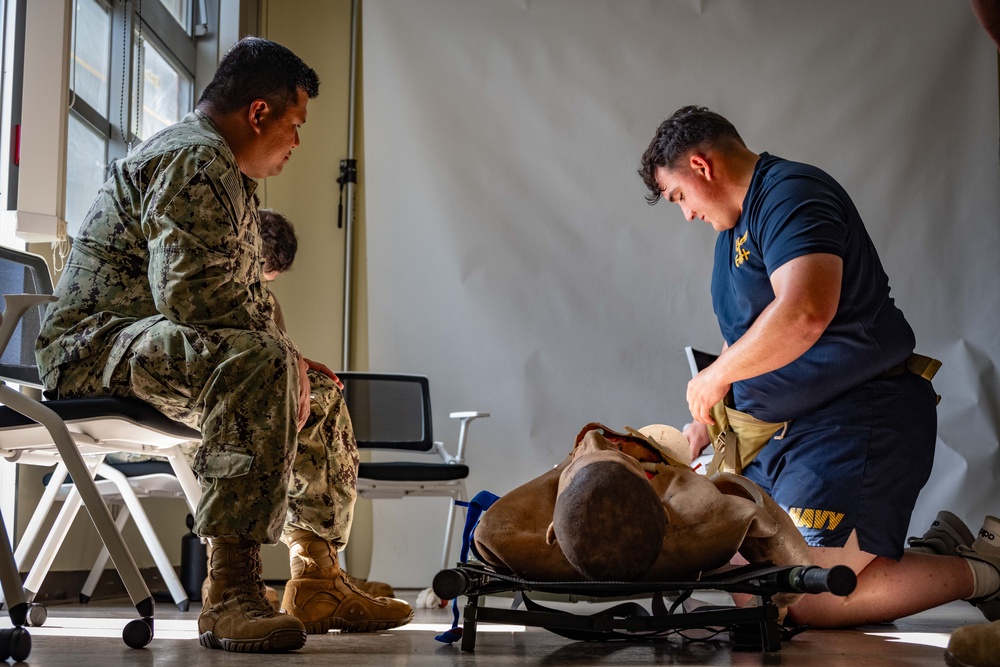 Combat Life Saver Training (NMCB-3)