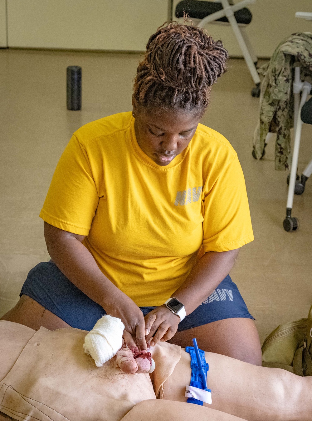 Combat Life Saver Training (NMCB-3)