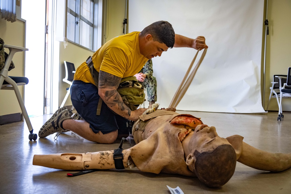 Combat Life Saver Training (NMCB-3)
