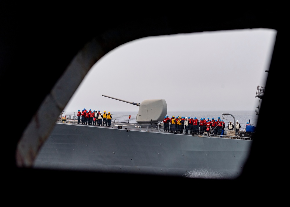 USS Carl Vinson (CVN 70) Fueling-at-sea