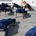 Coast Guard Units show support for the 22 Push Up Challenge with the Customs and Border Protection