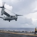 USS America Conducts Flight Operation WIth HSC 25 and the MEU