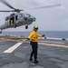 USS America Conducts Flight Operation WIth HSC 25 and the MEU