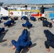 Coast Guard Units show support for the 22 Push Up Challenge with the Customs and Border Protection