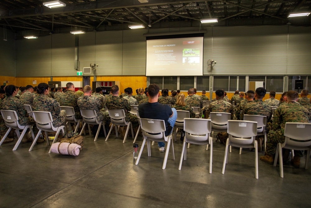 U.S. Marines with 1st Marine Division travel to Australia for Talisman Sabre 23