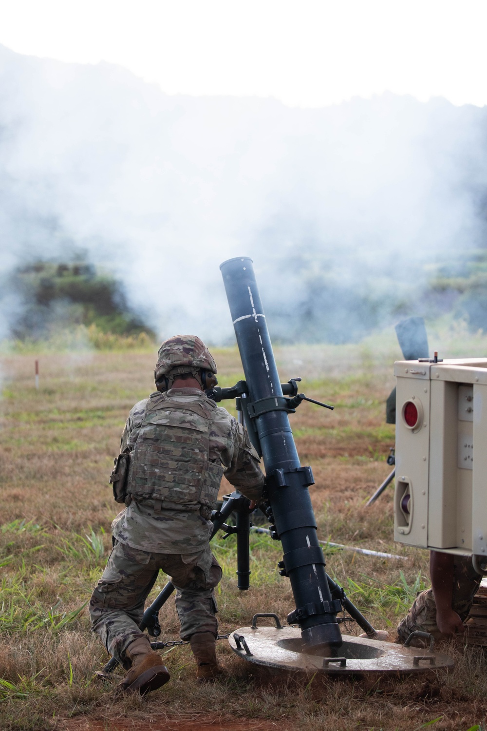 100th Battalion 442nd Infantry Regiment Soldiers Conduct MORTEP Certification Training in Hawaii