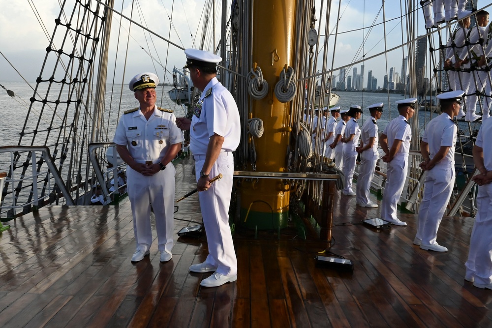 CNO presented Colombian Order of Naval Merit