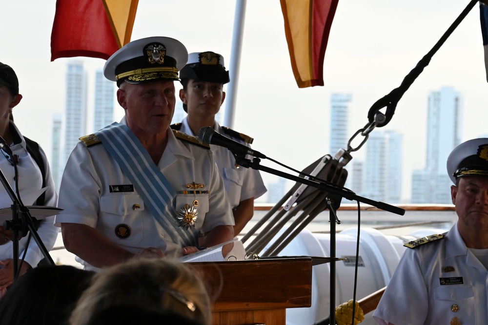 CNO presented Colombian Order of Naval Merit