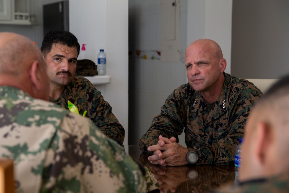 UNITAS 2023: Commander of MARFORSOUTH Visits Colombian Marine Corps