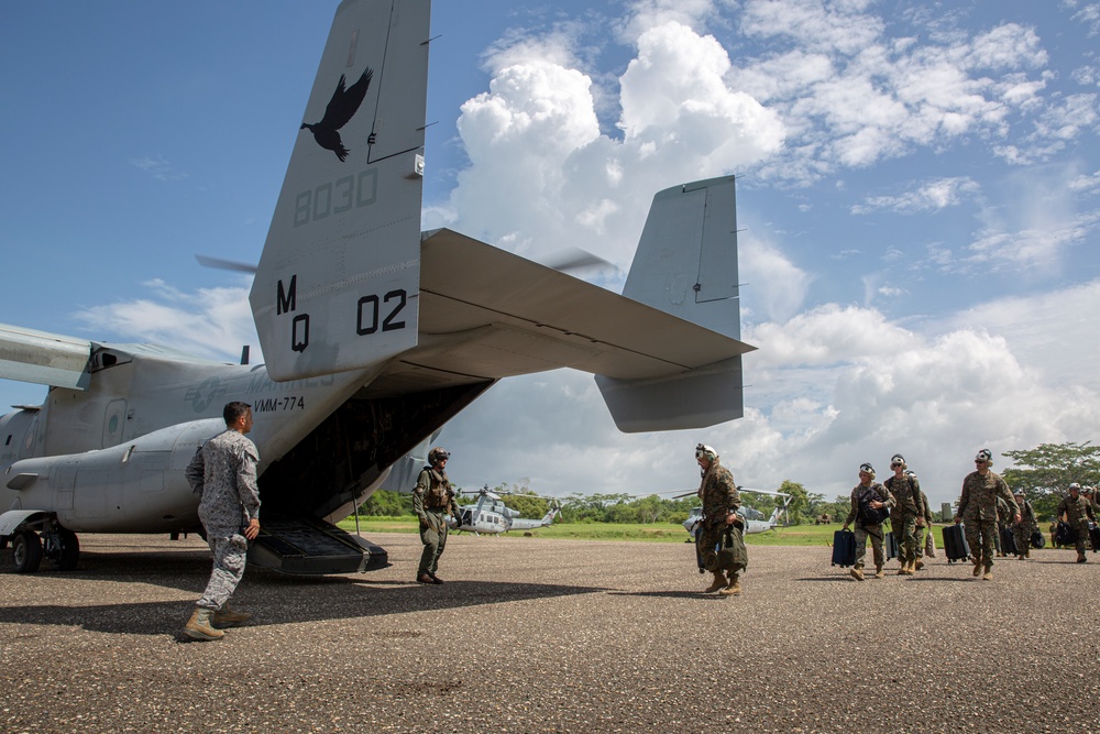 UNITAS 2023: Commander of MARFORSOUTH Visits Colombian Marine Corps