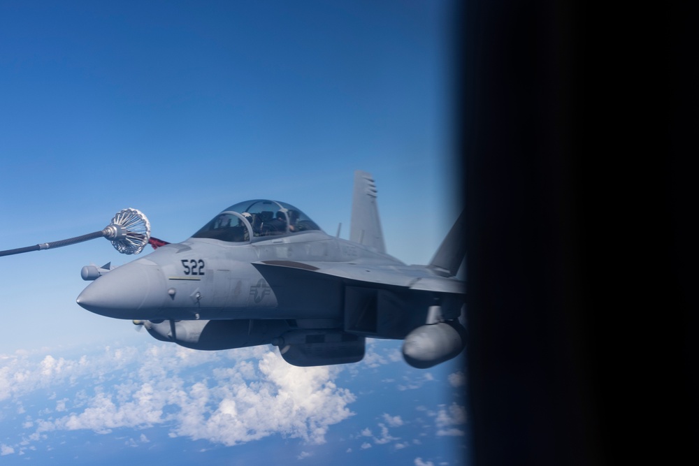 Northern Edge 23-2: Sumos Conduct Aerial Refuel