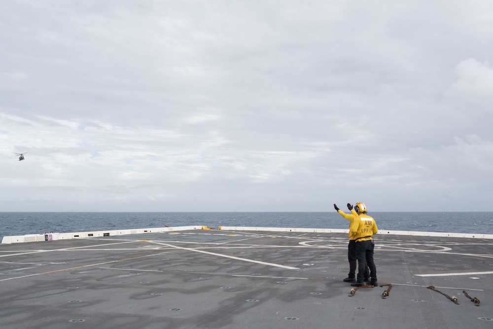 Flight Operations with the 31st MEU Air Combat Element aboard USS New Orleans during Talisman Sabre 23 July 18, 2023