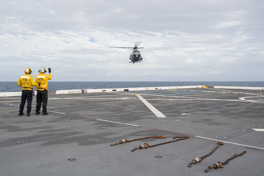 Flight Operations with the 31st MEU Air Combat Element aboard USS New Orleans during Talisman Sabre 23 July 18, 2023