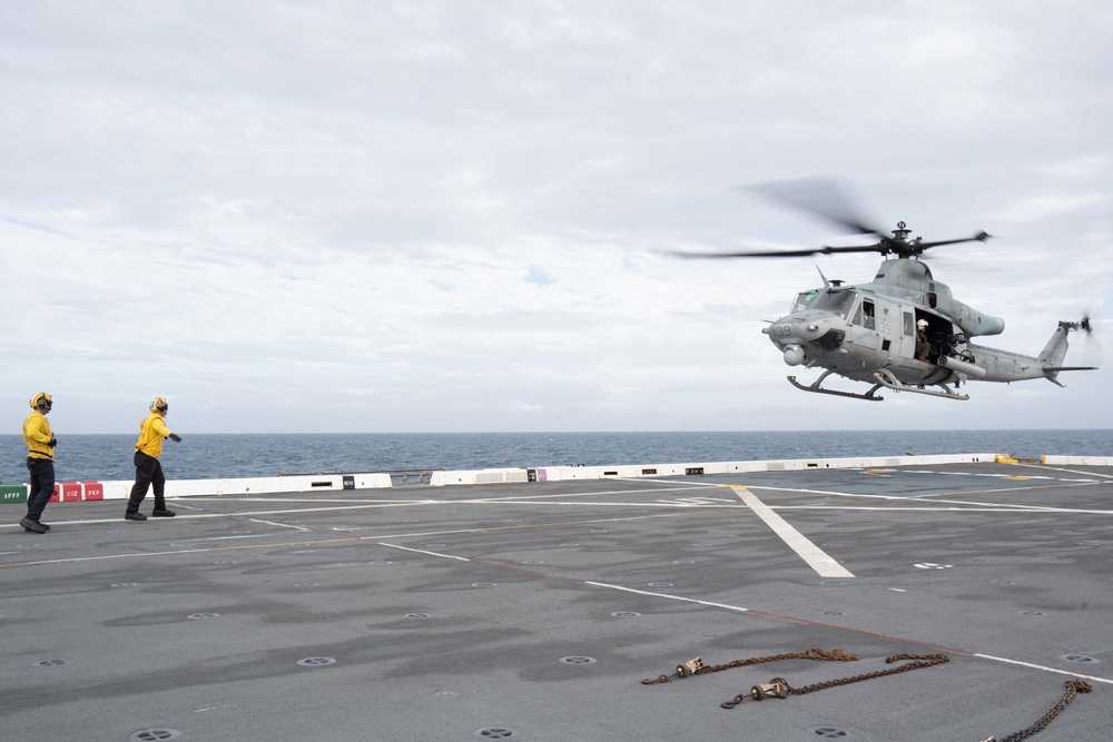 Flight Operations with the 31st MEU Air Combat Element aboard USS New Orleans during Talisman Sabre 23 July 18, 2023