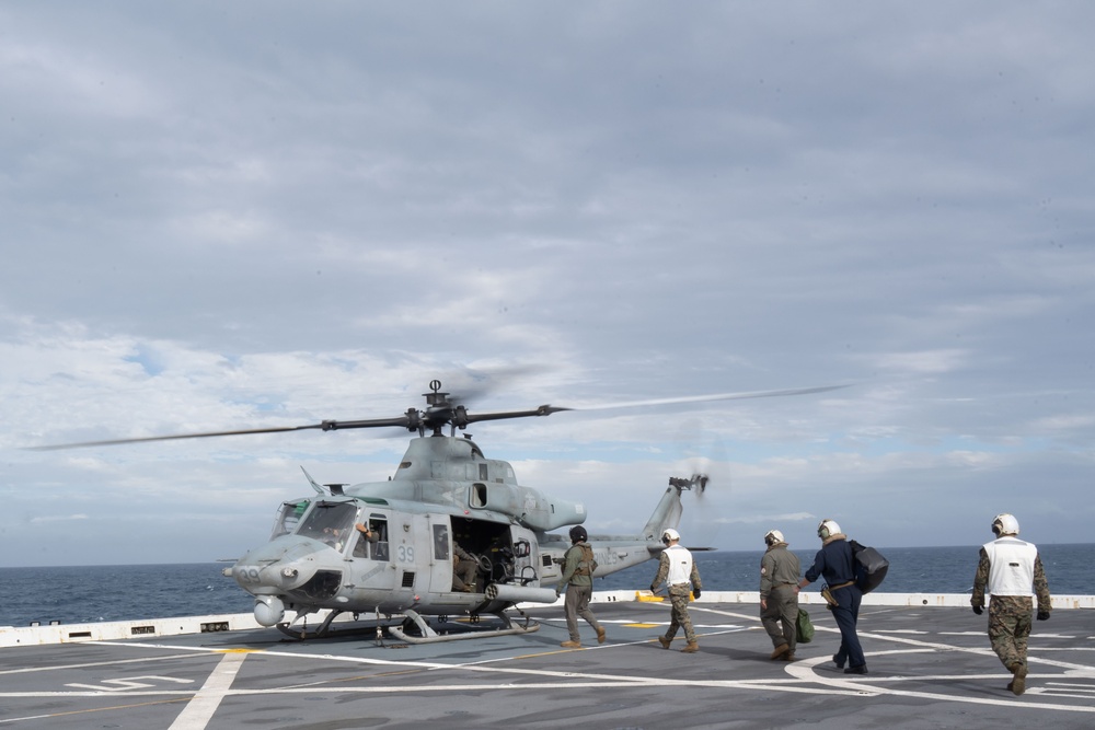 Flight Operations with the 31st MEU Air Combat Element aboard USS New Orleans during Talisman Sabre 23 July 18, 2023