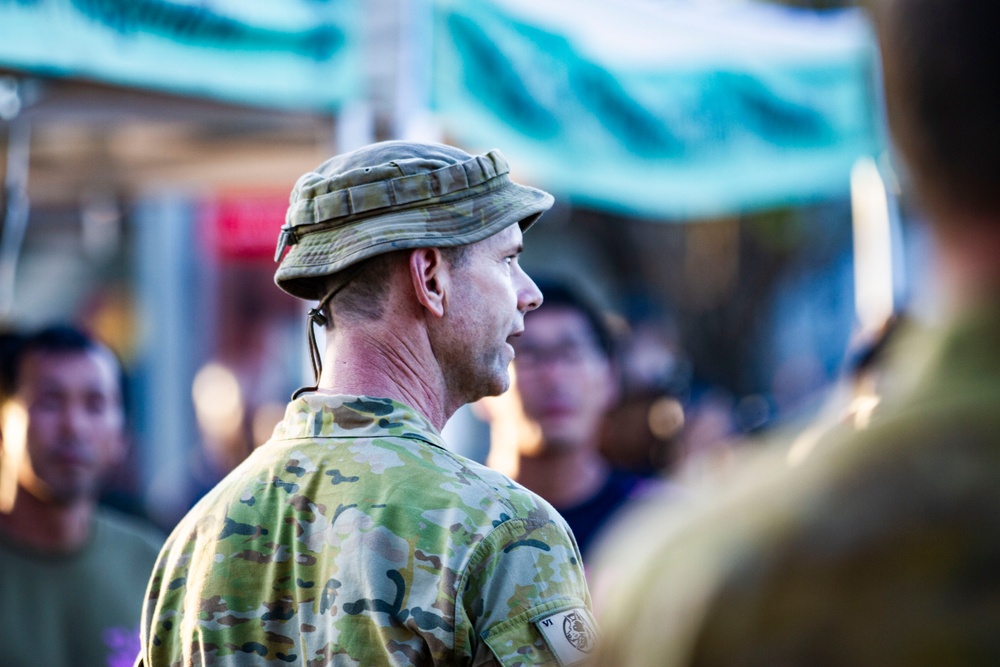 6th Royal Australian Regiment hosts social for allies and partners