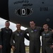 100th Air Refueling Wing commander celebrates his final flight on KC-135