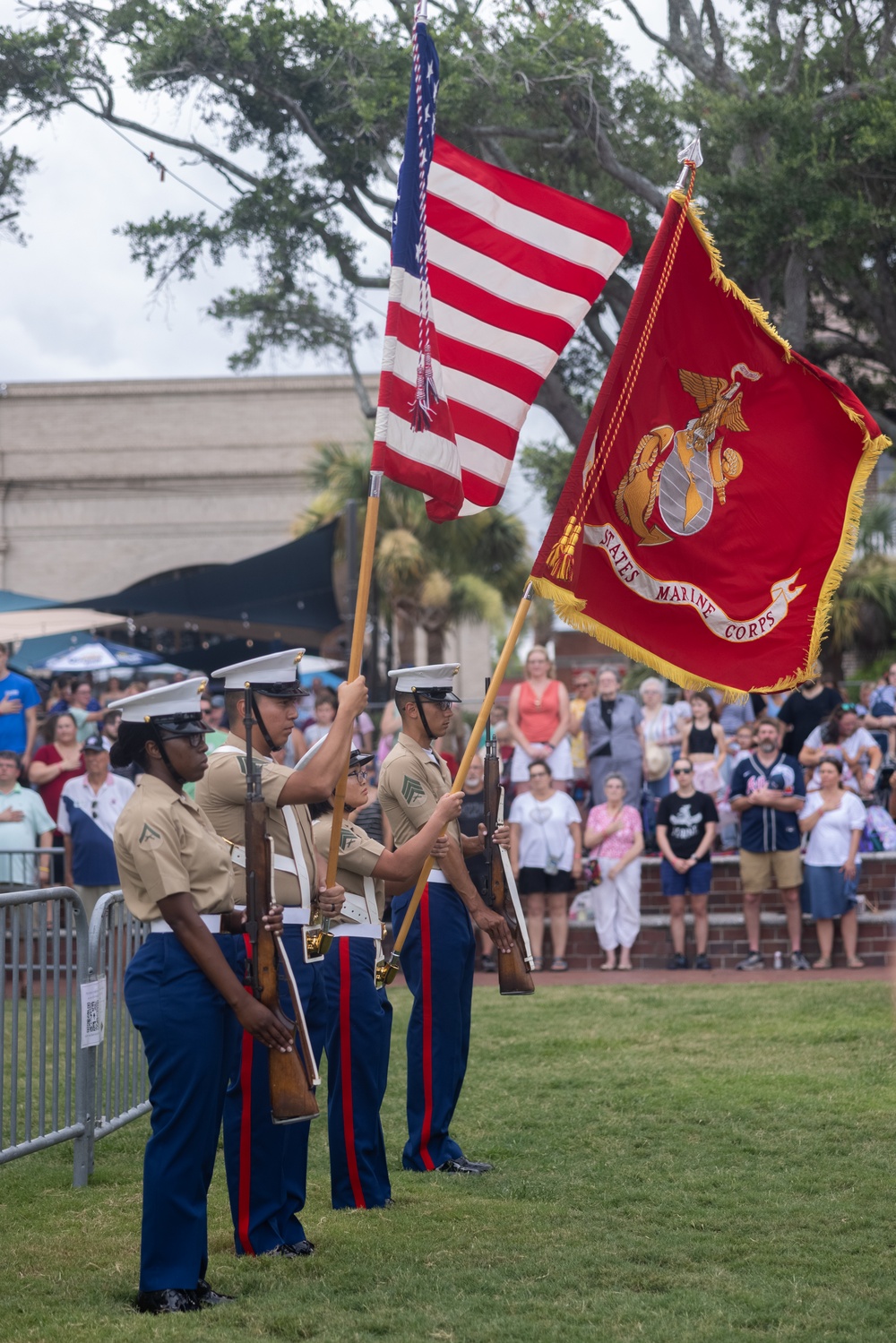 MCAS Beaufort Leadership Attends Beaufort Water Festival