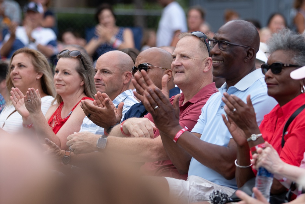 MCAS Beaufort Leadership Attends Beaufort Water Festival