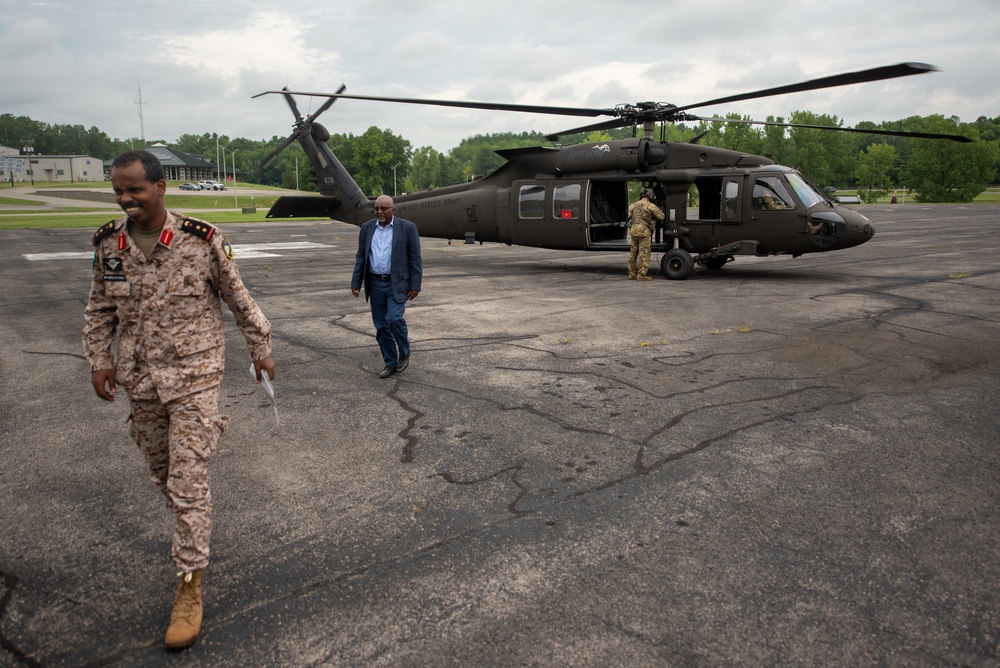 Djibouti officials visit Kentucky National Guard as part of State Partnership Program