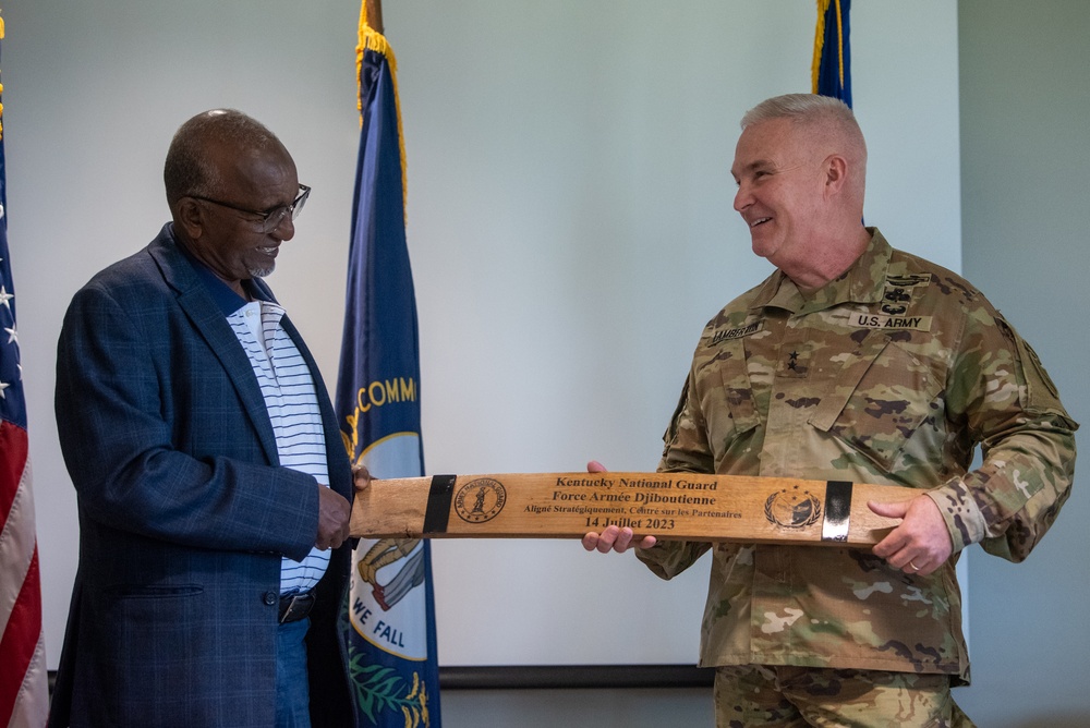 Djibouti officials visit Kentucky National Guard as part of State Partnership Program