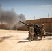 Coalition forces conduct Howitzer live-fire exercise at Al Asad Air Base